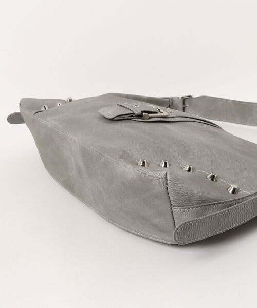Burner(バーナー)の「【Leathen Leather(レーセンレザー)】ショルダーバッグ lea-shbag-23-35【RBTS】(ショルダーバッグ・メンズ・グレー・FREE)」の3枚目の写真