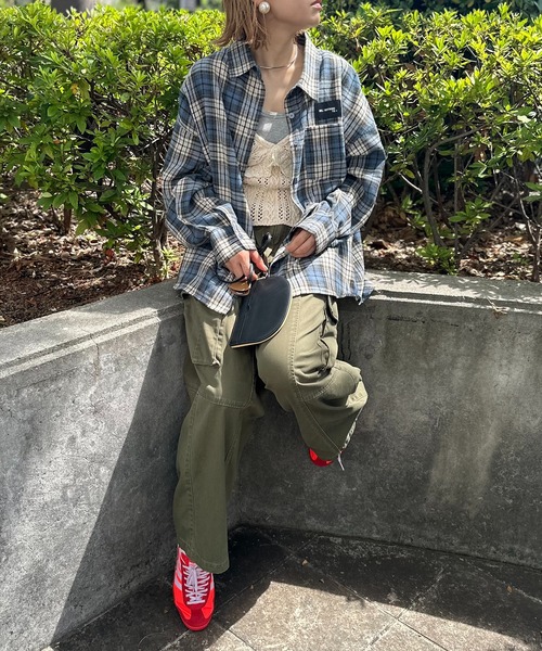 ブルー
model:154cm 着用サイズ:FREE