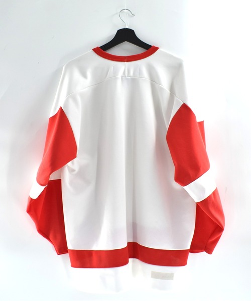 LABORATORY R(ラボラトリーアール)の「【USED】CCM “Detroit Red Wings” ゲームシャツ(Tシャツ/カットソー・メンズ・ホワイト・X-LARGE)」の9枚目の写真