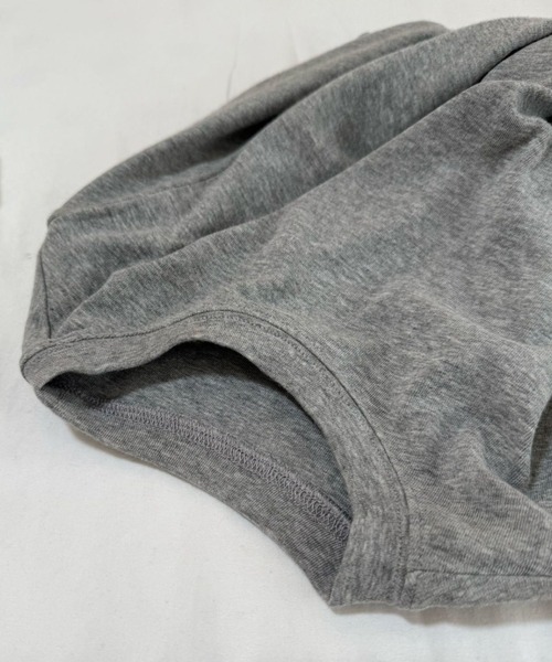 CHUN CHUN NOTES(チュンチュンノーツ)の「26AW/ベーシック5分袖ストレッチカットソー(Tシャツ/カットソー・レディース・グレー/ブラック/ホワイト・M)」の22枚目の写真
