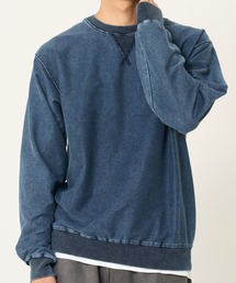 カットデニムケミカル加工トレーナー(M1)