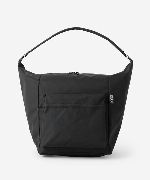 Bshop(ビショップ)の「KARRI | リサイクルコーデュラ 2WAY ショルダーバッグ M UNISEX(ショルダーバッグ・レディース・ブラック・M)」の2枚目の写真