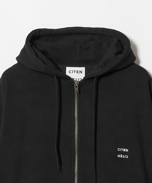 CITEN(シテン)の「<CITEN>フレンチミリタリーライトスウェットパーカー(パーカー・メンズ・グレー系/ブラック・M/L)」の11枚目の写真