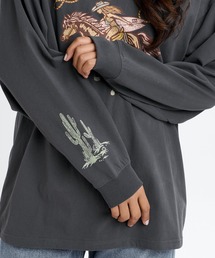 BILLABONG ウィメンズ GLOBAL GRAPHIC LS TEE ロンT 【接触冷感】【LOOSE FIT】【2026年秋冬モデル】/ビラボンバックプリント・袖プリント長袖ロンt