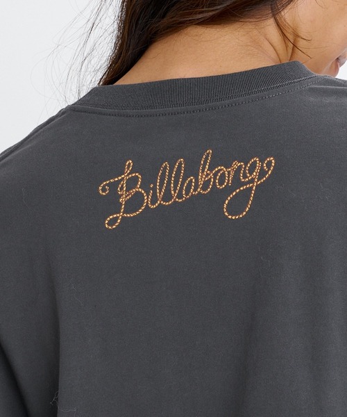 BILLABONG(ビラボン)の「BILLABONG ウィメンズ GLOBAL GRAPHIC LS TEE ロンT 【接触冷感】【LOOSE FIT】【2026年秋冬モデル】/ビラボンバックプリント・袖プリント長袖ロンt(Tシャツ/カットソー・レディース・アイボリー/イエロー系その他/オフホワイト・LARGE/MEDIUM)」の12枚目の写真