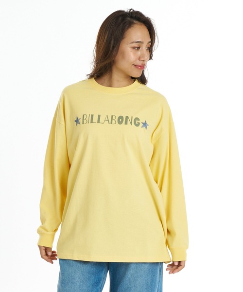 BILLABONG(ビラボン)の「BILLABONG ウィメンズ GLOBAL GRAPHIC LS TEE ロンT 【接触冷感】【LOOSE FIT】【2026年秋冬モデル】/ビラボンバックプリント・袖プリント長袖ロンt(Tシャツ/カットソー・レディース・アイボリー/イエロー系その他/オフホワイト・LARGE/MEDIUM)」の18枚目の写真