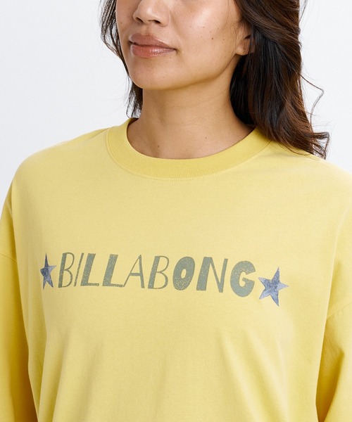 BILLABONG(ビラボン)の「BILLABONG ウィメンズ GLOBAL GRAPHIC LS TEE ロンT 【接触冷感】【LOOSE FIT】【2026年秋冬モデル】/ビラボンバックプリント・袖プリント長袖ロンt(Tシャツ/カットソー・レディース・アイボリー/イエロー系その他/オフホワイト・LARGE/MEDIUM)」の20枚目の写真