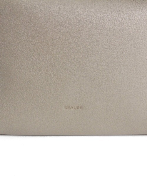 Beau're(ヴュレ)の「【BEAURE/ビュレ】カウレザー ミニハンドル 2WAYバッグ B-26304(ハンドバッグ・レディース・ブラウン/ブラック/ベージュ/グレー・FREE)」の15枚目の写真