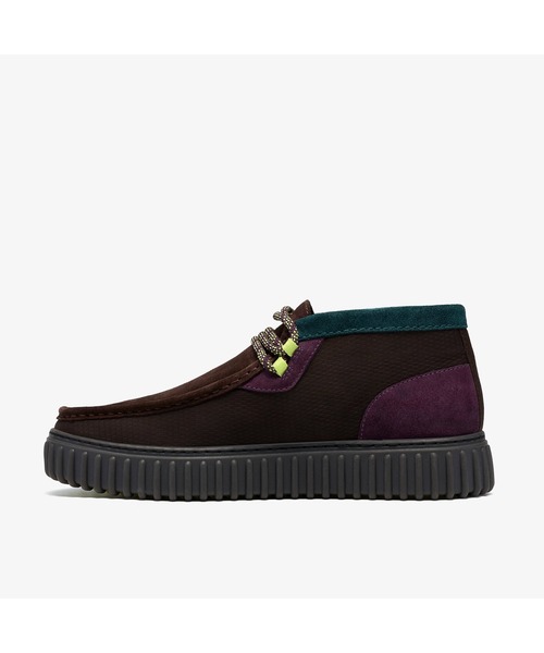 Clarks(クラークス)の「Torhill Hi GTX/メンズ トーヒルハイゴアテックス(ブラウンコンビ)(モカシン/デッキシューズ・メンズ・ブラウン・UK8.5/UK9/UK9.5/UK10/UK10.5/UK11/UK7/UK7.5/UK8/UK6/UK6.5)」の2枚目の写真