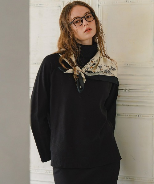 Maison INNESS(メゾンアイネス)の「【ZOZO限定】エフォートレスニットセットアップ(セットアップ・レディース・ブラック/ブラウン・S/M/L/LL/3L)」の3枚目の写真
