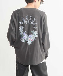 FLOWER LOGO WAFFLE LONG TEE