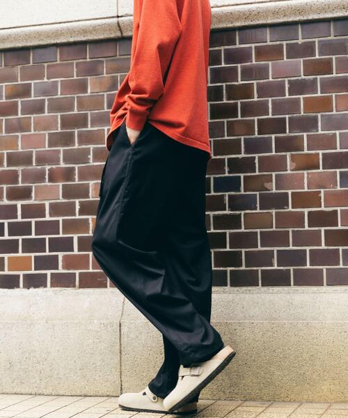 URBAN RESEARCH(アーバンリサーチ)の「Gramicci for LOWERCASE STRETCH GABADIN WIDE(その他パンツ・メンズ・ネイビー/ブラック/チャコールグレー/グレー・X-LARGE/MEDIUM/SMALL/LARGE)」の6枚目の写真