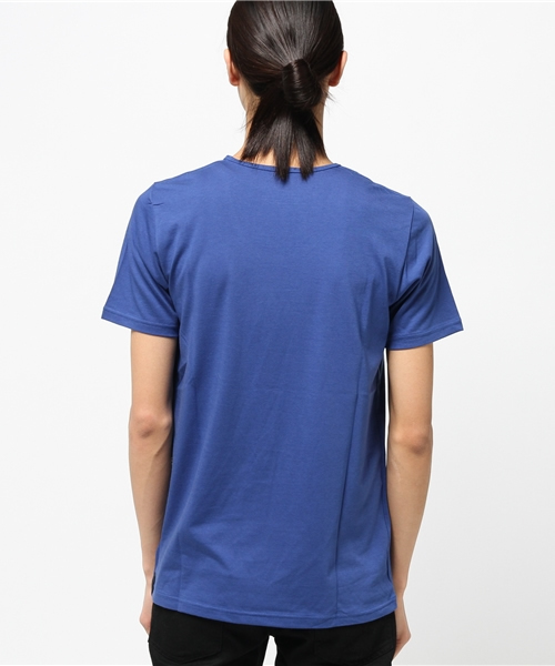 FACTOTUM（ファクトタム）の「【VALLIS】バイオシルキーシリーズ Uネック半袖カットソー（Tシャツ/カットソー・メンズ・レッド/ブラック/クリーム/ブルー/パープル/イエロー/ピンク/ベージュ/オレンジ・46/44/48）」の16枚目の写真