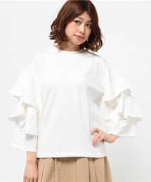 WHO'S WHO gallery | 【BURNINGMAN】3段フリルTEE(Tシャツ/カットソー)