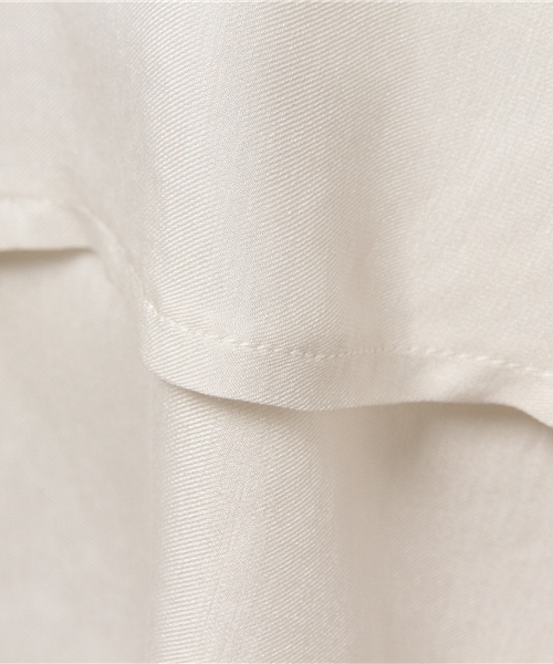 LIMITLESS LUXURY（リミットレスラグジュアリー）の「2ダンフリルキャミ◆（シャツ/ブラウス・レディース・ホワイト/ネイビー/ブルー系その他・FREE）」の9枚目の写真