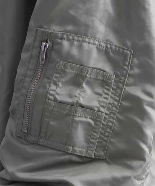 WEGO（ウィゴー）の「WEGO/MA-1（MA-1・レディース・ピンク/ライトパープル/ブラック/カーキ・FREE）」の9枚目の写真