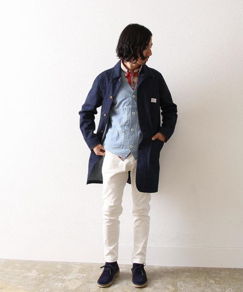 coen（コーエン）の「SMITH別注デニムショップコート§§（その他アウター・メンズ・インディゴブルー・X-LARGE/LARGE/SMALL/MEDIUM）」の15枚目の写真