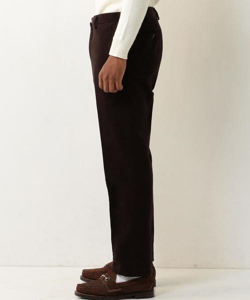 UNITED ARROWS（ユナイテッドアローズ）の「UDET モールスキン テーパード パンツ †◆（スラックス・メンズ・ブラック/ダークブラウン/ネイビー・50/44/42/48/46/54/52）」の20枚目の写真