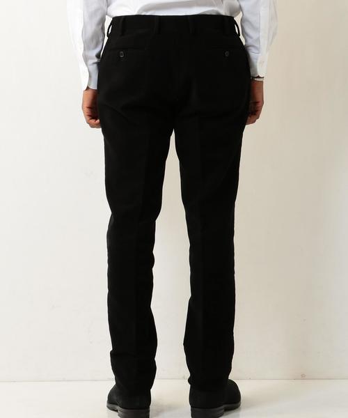 UNITED ARROWS（ユナイテッドアローズ）の「UDET モールスキン テーパード パンツ †◆（スラックス・メンズ・ブラック/ダークブラウン/ネイビー・50/44/42/48/46/54/52）」の8枚目の写真