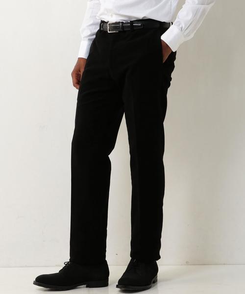 UNITED ARROWS（ユナイテッドアローズ）の「UDET モールスキン テーパード パンツ †◆（スラックス・メンズ・ブラック/ダークブラウン/ネイビー・50/44/42/48/46/54/52）」の10枚目の写真