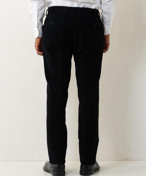 UNITED ARROWS（ユナイテッドアローズ）の「UDET モールスキン テーパード パンツ †◆（スラックス・メンズ・ブラック/ダークブラウン/ネイビー・50/44/42/48/46/54/52）」の12枚目の写真