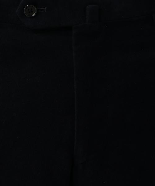 UNITED ARROWS（ユナイテッドアローズ）の「UDET モールスキン テーパード パンツ †◆（スラックス・メンズ・ブラック/ダークブラウン/ネイビー・50/44/42/48/46/54/52）」の5枚目の写真