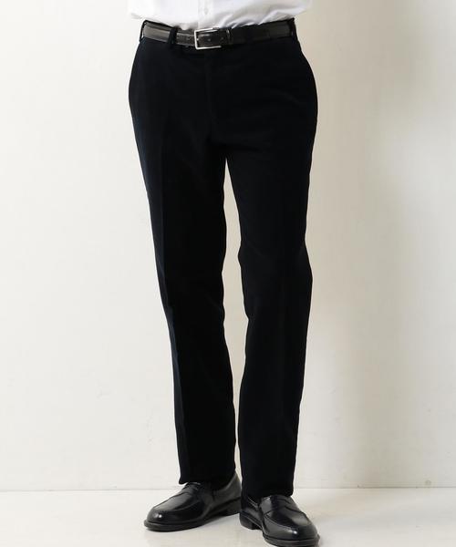 UNITED ARROWS（ユナイテッドアローズ）の「UDET モールスキン テーパード パンツ †◆（スラックス・メンズ・ブラック/ダークブラウン/ネイビー・50/44/42/48/46/54/52）」の6枚目の写真