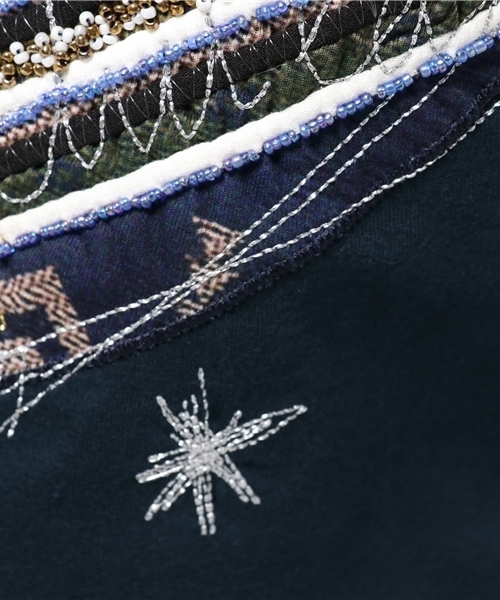 Desigual（デシグアル）の「「Desigual/デシグアル」Tシャツ（Tシャツ/カットソー・レディース・ブルー系その他・LARGE/SMALL/MEDIUM/X-LARGE/X-SMALL）」の2枚目の写真