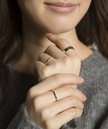 PLAIN CLOTHING | シンプルゴールド4setリング【PLAIN CLOTHING】(リング)