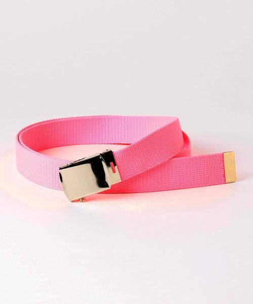 BEAUTY&YOUTH UNITED ARROWS(ビューティーアンドユースユナイテッドアローズ)の「BY ロングテープベルト -MADE IN USA- ◆(ベルト・メンズ・ブラック/ライトグレー/ピンク/ライトブルー/パープル/ホワイト/ライトピンク/イエロー/ライム/ネイビー/ライラック・ONE(50))」の10枚目の写真