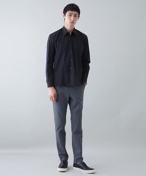 STUDIOUS（ステュディオス）の「ストレッチブロードシャツ（シャツ/ブラウス・メンズ・ホワイト/ブラック・2/3/1）」の9枚目の写真