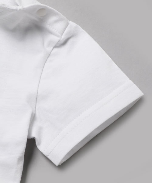 にゃー（ニャー）の「(L)にゃーぐるみ T（Tシャツ/カットソー・キッズ・ホワイト・S size/LL/M size/L size）」の4枚目の写真