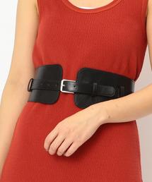 Another Edition | フェイクレザーコルセットベルト(ベルト)