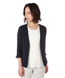 NATURAL BEAUTY BASIC | ドビーセットアップジャケット【セットアップ対応商品】(テーラードジャケット)