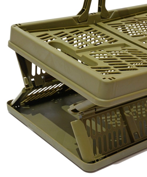 GORDON MILLER（ゴードンミラー）の「GORDON MILLER（ゴードンミラー） 折りたためる取っ手付きコンテナ M（アウトドアグッズ・レディース・ブルー系その他/ホワイト系その他/ホワイト系その他2/ブルー系その他2/カーキ/ダークグレー/サンドベージュ/オリーブドラブ/グレー系その他/ブラック・M）」の17枚目の写真