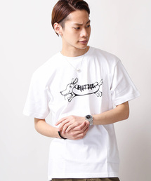 WEGO/モチーフロゴTシャツ