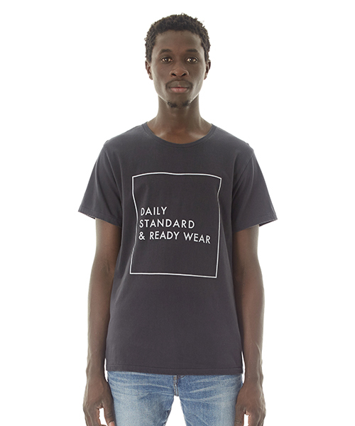 Sandinista(サンディニスタ)の「Cadet C/N Promotion Tee / プロモTシャツ(Tシャツ/カットソー・メンズ・ブラック/ネイビー/チャコールグレー/ホワイト/ヘザーグレー・SMALL/LARGE/X-SMALL/MEDIUM/X-LARGE)」の3枚目の写真