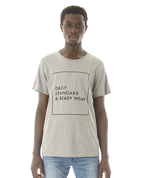 Sandinista(サンディニスタ)の「Cadet C/N Promotion Tee / プロモTシャツ(Tシャツ/カットソー・メンズ・ブラック/ネイビー/チャコールグレー/ホワイト/ヘザーグレー・SMALL/LARGE/X-SMALL/MEDIUM/X-LARGE)」の4枚目の写真