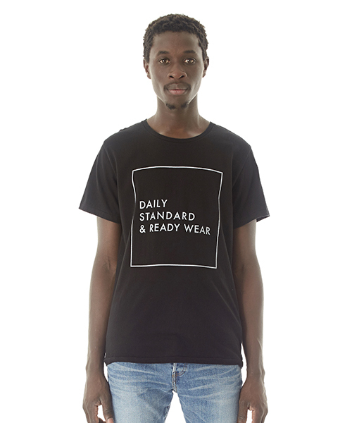 Sandinista(サンディニスタ)の「Cadet C/N Promotion Tee / プロモTシャツ(Tシャツ/カットソー・メンズ・ブラック/ネイビー/チャコールグレー/ホワイト/ヘザーグレー・SMALL/LARGE/X-SMALL/MEDIUM/X-LARGE)」の2枚目の写真