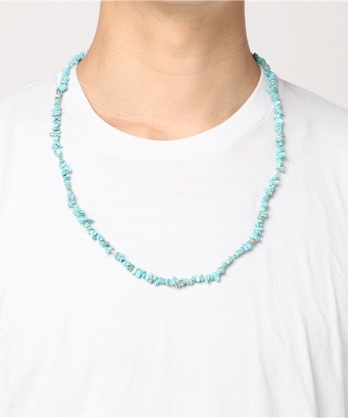 JACKROSE(ジャックローズ)の「ターコイズネックレス(ネックレス・メンズ・ターコイズブルー・FREE)」の4枚目の写真