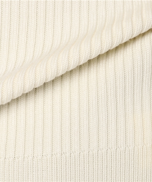 MOUSSY（マウジー）の「OFF SHOLDER KNIT TOP（ニット/セーター・レディース・ブルー/オフホワイト/ライトブラウン/ブラック/イエロー/レッド・FREE）」の12枚目の写真