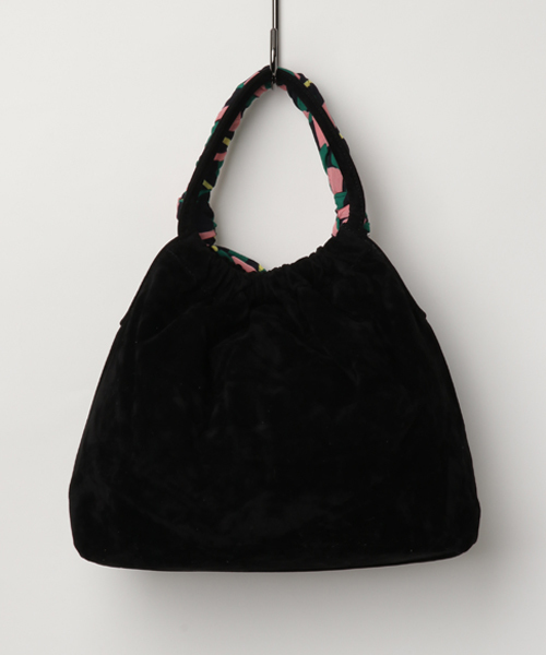 JiJi travail（ジジトラヴァイユ）の「スカーフハンドルトートバッグ（トートバッグ・レディース・ブラック/グレー・ONE SIZE）」の3枚目の写真
