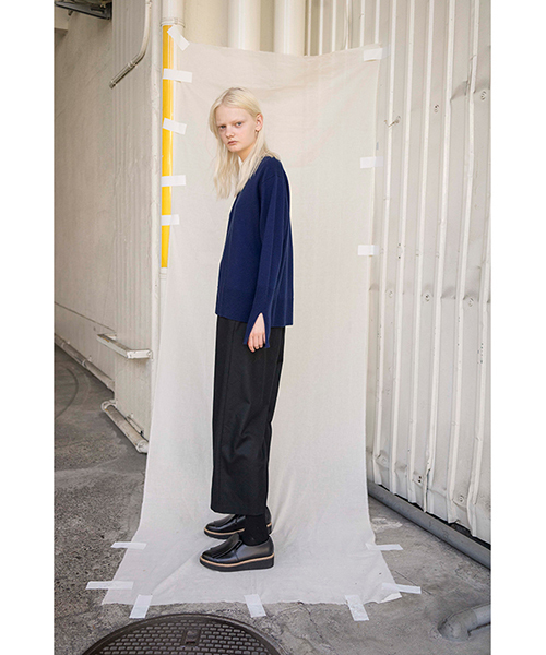 ZUCCa（ズッカ）の「ウールセーター（ニット/セーター・レディース・ブルー/ブラック/マスタード/ダークグレー・M/M size）」の15枚目の写真