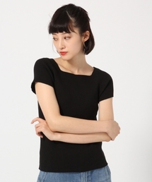 LOWRYS FARM | １２Ｇスーピマスクエア／ＳＳ　788927(Tシャツ/カットソー)