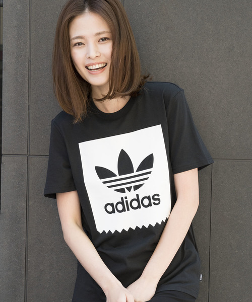 adidas（アディダス）の「【adidas】コットン100%トレフォイルロゴT