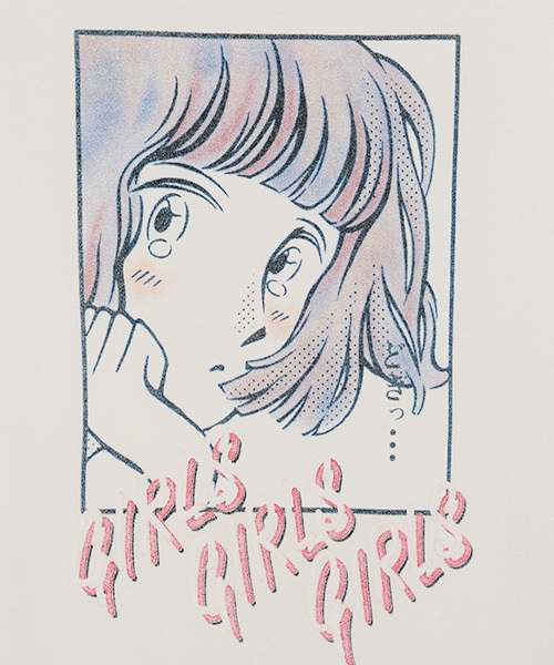 Candy Stripper（キャンディストリッパー）の「CANDY COMIC BIG BIG Tシャツ（Tシャツ/カットソー・レディース・ブラック/オフホワイト/ピンク・2）」の7枚目の写真