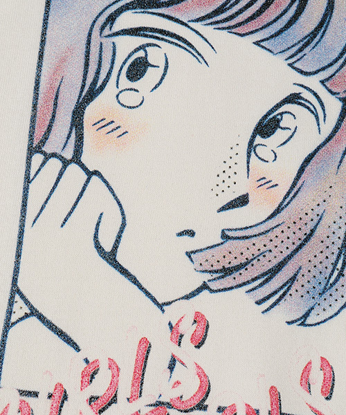 Candy Stripper（キャンディストリッパー）の「CANDY COMIC BIG BIG Tシャツ（Tシャツ/カットソー・レディース・ブラック/オフホワイト/ピンク・2）」の10枚目の写真