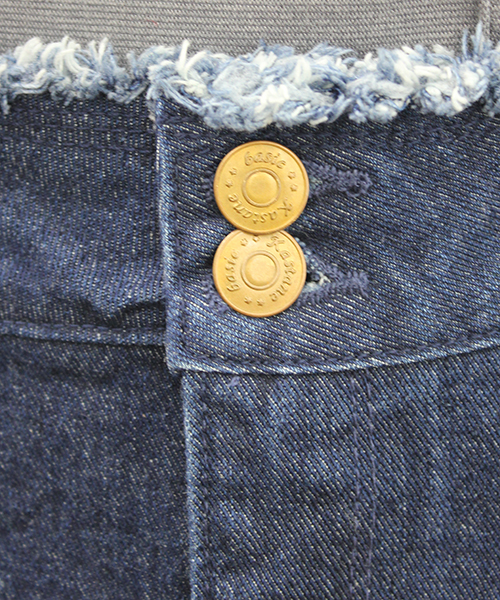 Kastane(カスタネ)の「ウエスト裁ち切りスカート(スカート・レディース・ブルー/ライトブルー/グレー/ブラック/ベージュ/グリーン・X-SMALL/SMALL/MEDIUM/LARGE)」の17枚目の写真