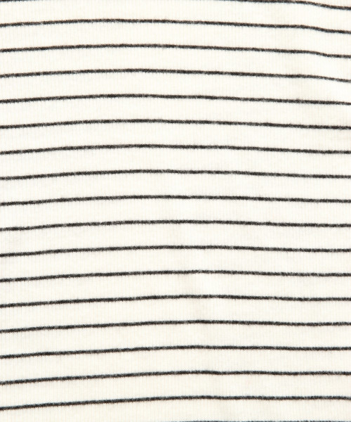 LOWRYS FARM（ローリーズファーム）の「ソフトタッチテレコタートル　809369（Tシャツ/カットソー・レディース・オフホワイト/ホワイト×ブラック/ブラック/ブラウン/ネイビー・MEDIUM/LARGE）」の15枚目の写真