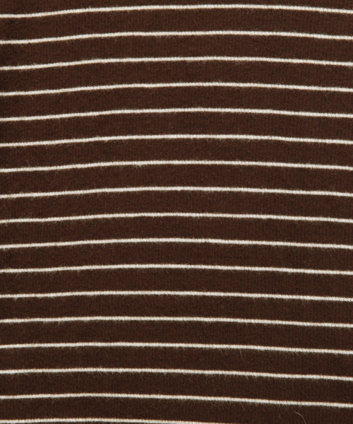 LOWRYS FARM（ローリーズファーム）の「ソフトタッチテレコタートル　809369（Tシャツ/カットソー・レディース・オフホワイト/ホワイト×ブラック/ブラック/ブラウン/ネイビー・MEDIUM/LARGE）」の14枚目の写真